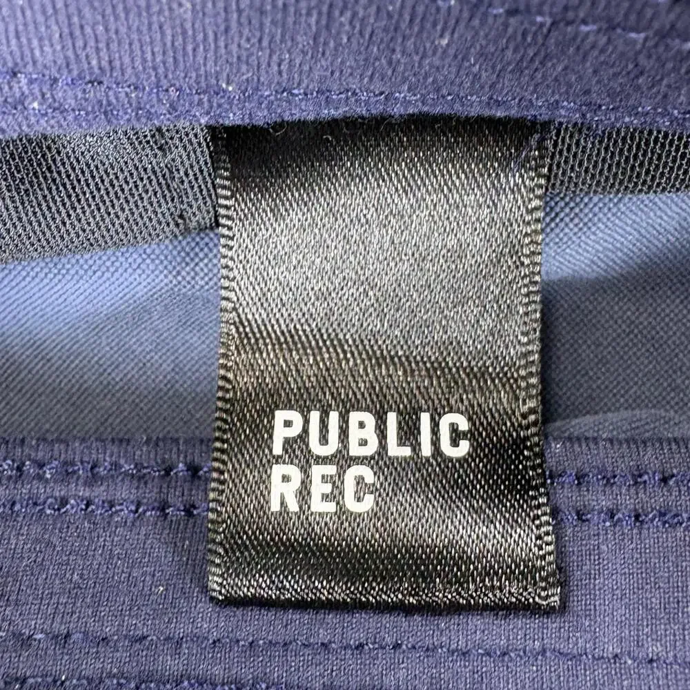 Public Rec Flex Shorts Mens 34 Navy Blue 7” Stretch Athletic Performance Golf